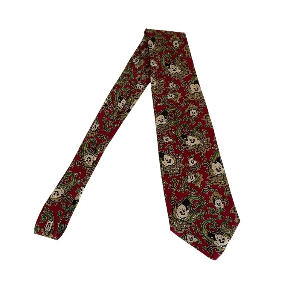 Vintage Disney Mickey Mouse men’s necktie by Balancine / The Tie Works,